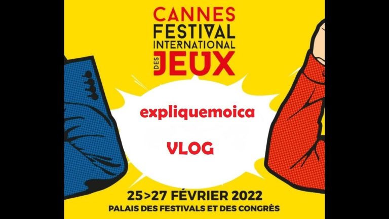 VLOG pour le #FIJ FESTIVAL INTERNATIONAL DES JEUX DE CANNES  2022