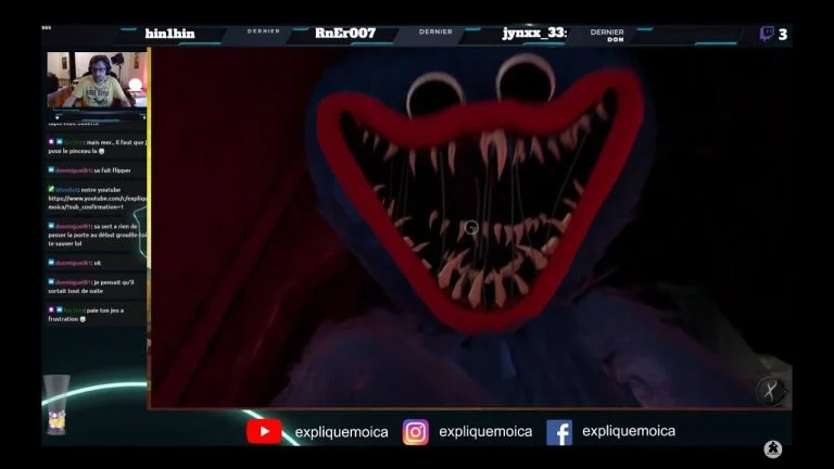 Je me fais très peur sur poppy playtime , j&rsquo;ai pas dormi de la nuit !!!!