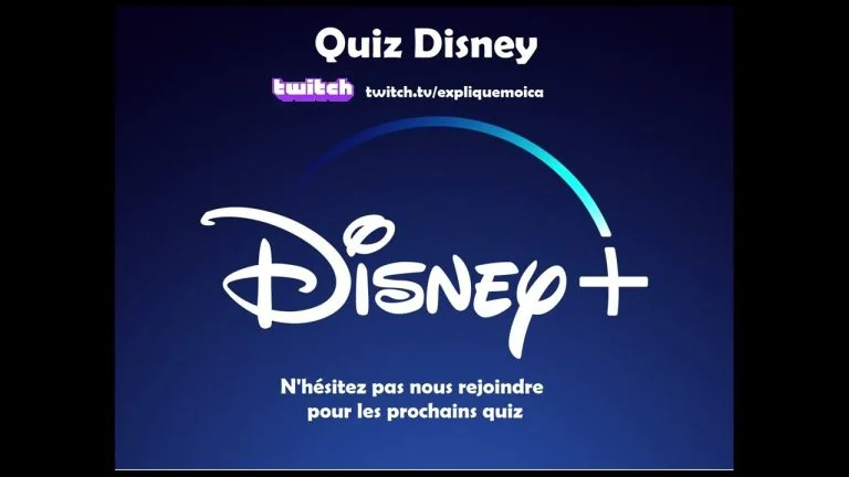 Quiz Disney N°1 sur notre chaine twitch.tv/expliquemoica
