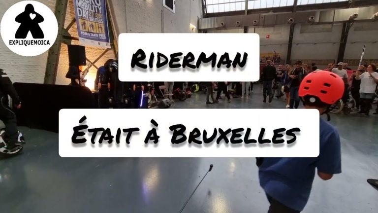 RIDERMAN nous fait une démonstration de sa discipline à Bruxelles 2022 🇧🇪