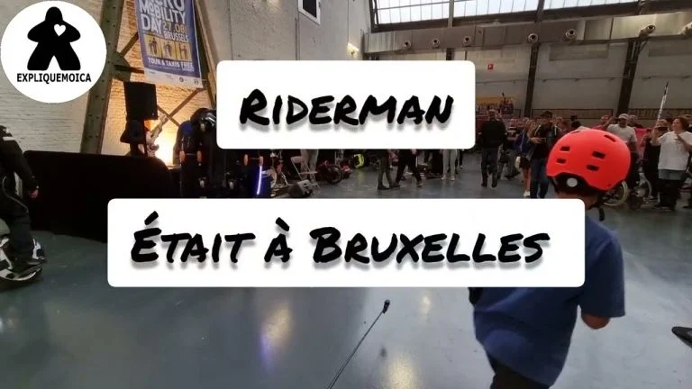RIDERMAN nous fait une démonstration de sa discipline à Bruxelles 2022 🇧🇪