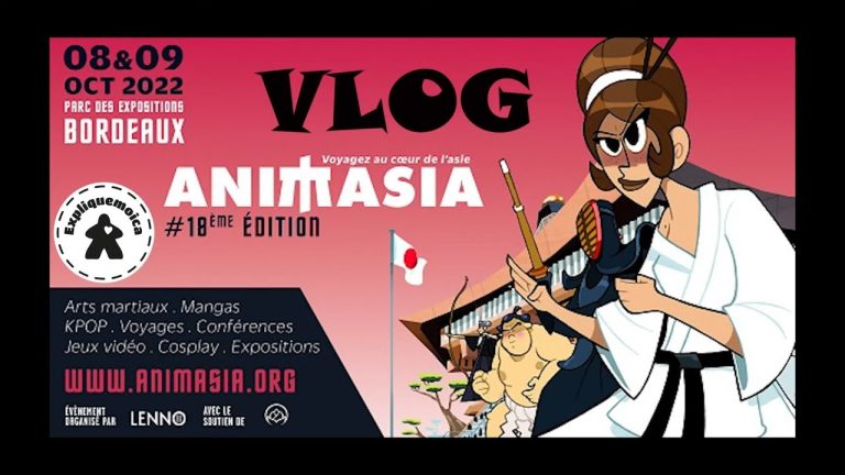 Vlog sur Animasia 2022 à Bordeaux  #expliquemoica #vlog  #animasia #animasiabordeaux #expliquemoica