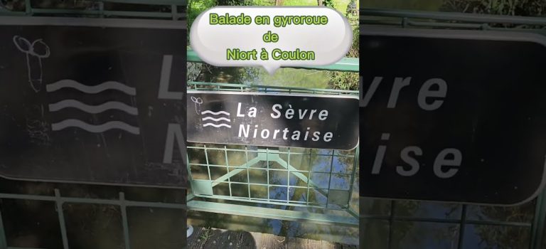 balade en gyroroue avec ma Kingsong KS S22 de Niort à Coulon #niort #coulon #maraispoitevin #wheel