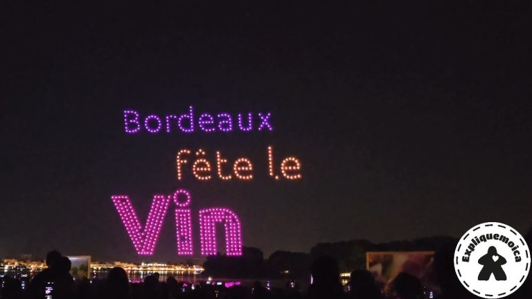 FETE DU VIN 2023 – LES #DRONES à #BORDEAUX par expliquemoica