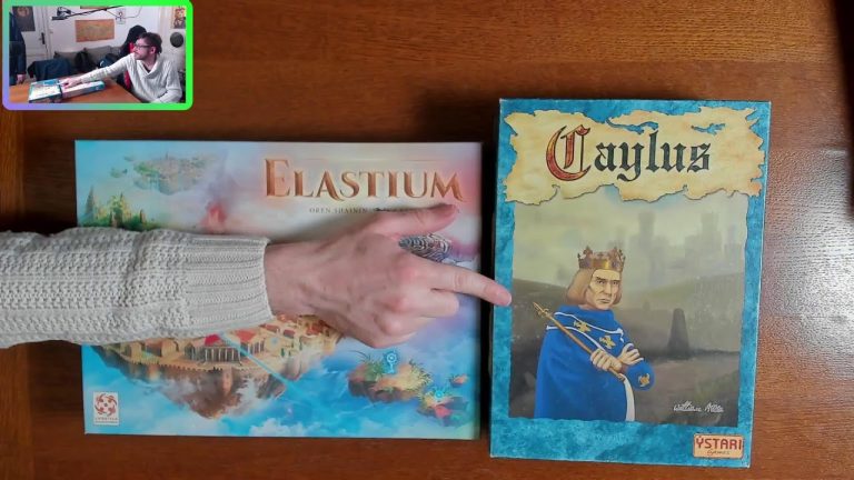 ça joue avec rémi  !!  explique partie CAYLUS , CALDERA PAR K + … ❤️