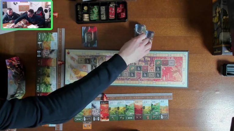 ça joue !!  explique partie Empire&rsquo;s end + agricola + sky team ❤️