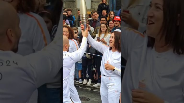 la flamme olympique à Bordeaux par expliquemoica