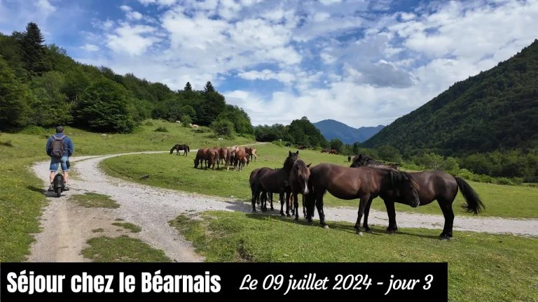 Balade en gyroroue chez le Béarnais jour 3 sur 5  – le 09 juillet 2024