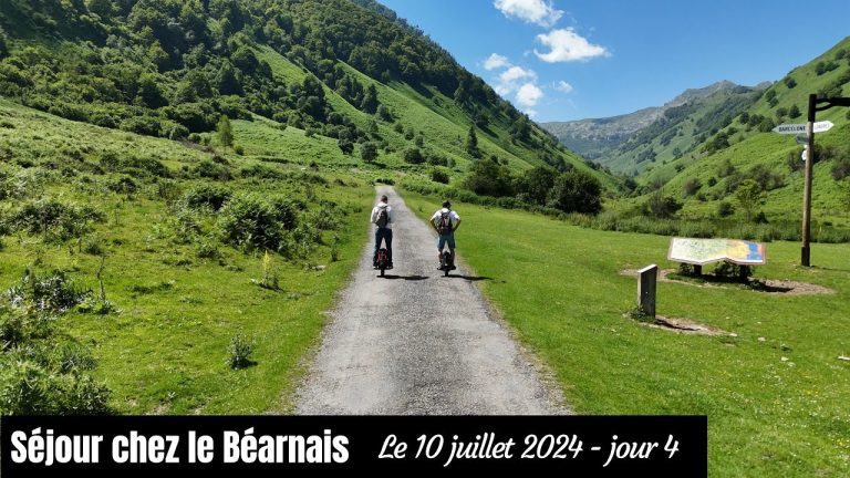 Balade en gyroroue chez le Béarnais jour 4 sur 5  – le 10 juillet 2024