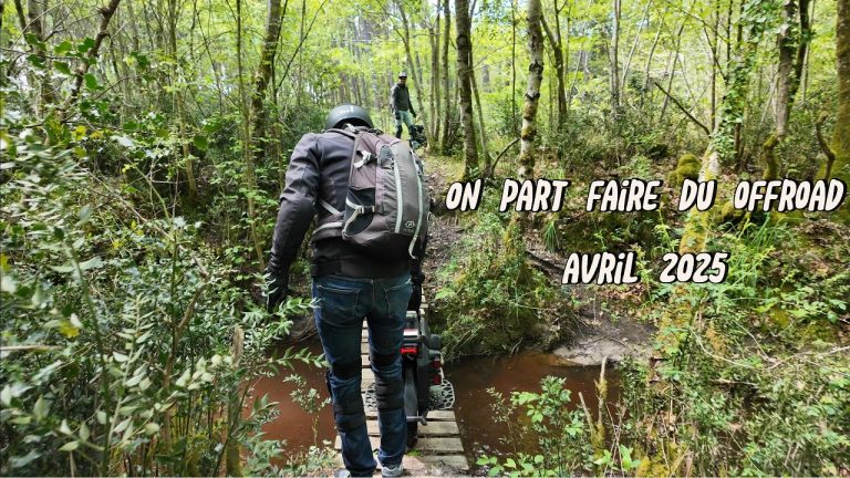 Balade en off road avec Brice et Marc avril 2025