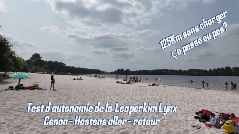 🔋 TEST D’AUTONOMIE DE MA LEAPERKIM LYNX : 125 KM EN UNE CHARGE ?! 🔋