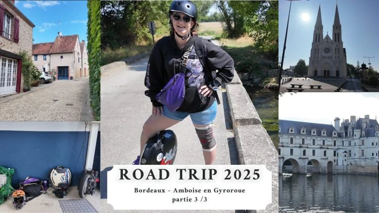 ROAD TRIP 2025  Bordeaux – Amboise Partie 3/3 St Sebastien – Chateauroux – Amboise