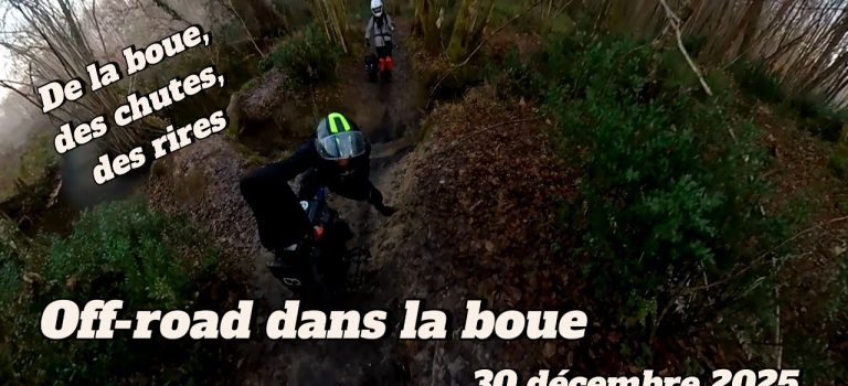 Un Off-road extrême le 30 décembre 2025 dans la boue en gyroroue #euc #offroad #boue Un Off-road extrême le 30 décembre 2025 dans la boue en gyroroue #euc #offroad #boue