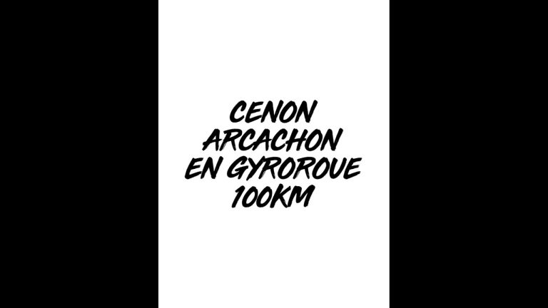 cenon Arcachon 100km en gyroroue  avec de magnifiques paysages 😍