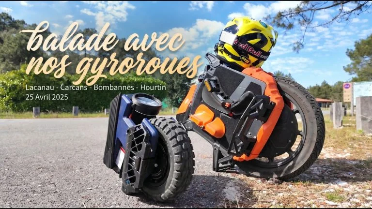 🎥 BALADE EN GYROROUE,  LACANAU, CARCANS,  BOMBANNES ET HOURTIN AVRIL 2025.⚡