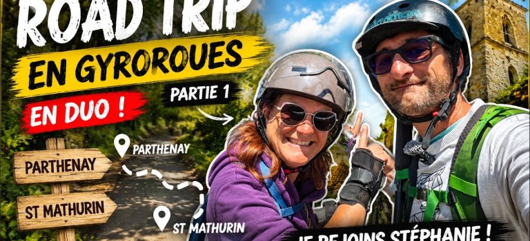 Road trip en gyroroues en DUO 2026 – partie 1 Road trip en gyroroues en DUO 2026 – partie 1