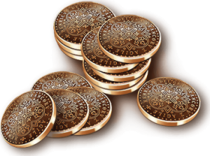 Destinies -  28 Medieval Metal Coins