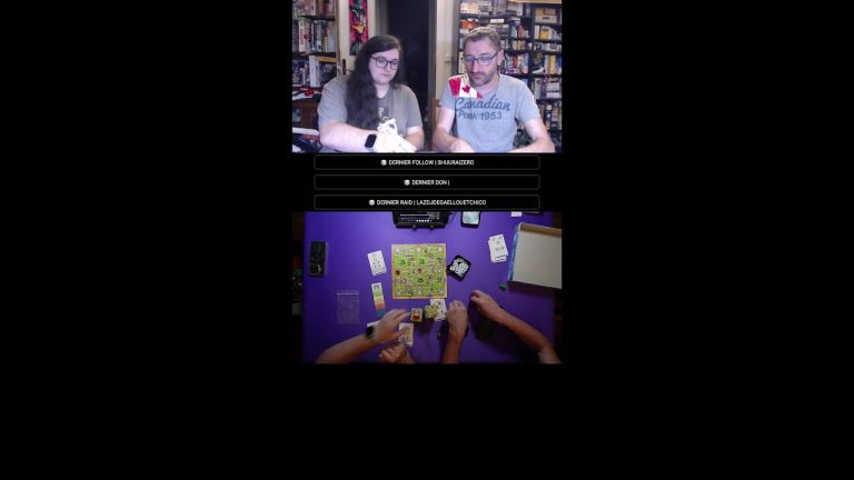 EXPLIQUE PARTIE Night Soil + Carcasonne Labyrinth + Ave Lemmings