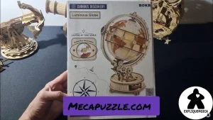 le globe lumineux de chez mecapuzzle