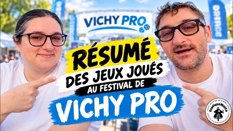 Résumé des jeux joués au festival de Vichy pro 2026 #vichypro2026 #vichypro