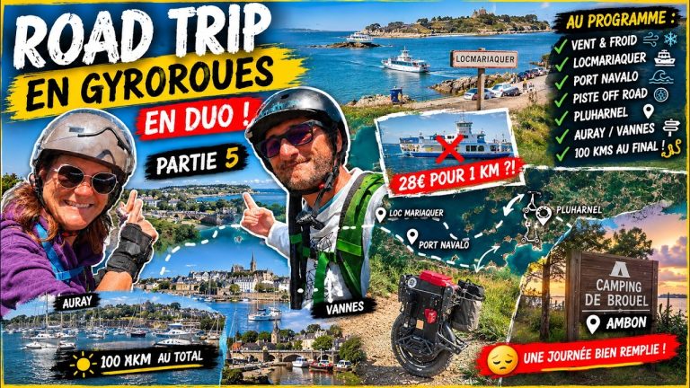 Road trip en gyroroues en DUO 2026 – partie 5