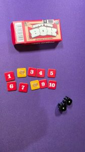 Partie de Shut the Box jouée par expliquemoica